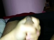 Cumming in my foreskin