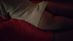 amateur jerking off tgirl