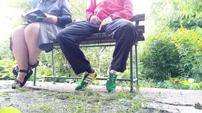 Volwassen MILF's grote tieten en kont krijgen haar een zware cumming