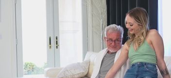 Stunning cheater Lily Larima devours a giant dick