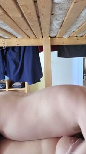 authentic amateur sex - intimate missionary fucking - BBW, screaming orgasm, vocal male