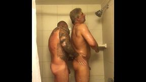 jason collins and jim showering!