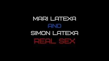 We fucked in Black Nylon Lingerie – Mari Latexa and Simon Latexa