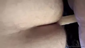 Pegging His Virgin Ass