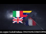 MOGLIE ITALIANA TROIA SCOPA DAVANTI AL MARITO: ANALE SELVAGGIO - vero cuckold amatoriale italiano.