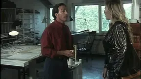 Moana Pozzi &mdash;  the Architect and His Secretary: Threesome Fuck in the Office