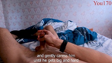 Dirty talk and guy's hot body make you cum