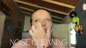 cleaning nose