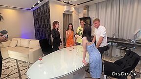 Young Guys Staged A Big Hot Orgy Right At The Party