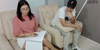 Afternoon of Fucking and Creampie Straight to My Psychologist's Ass