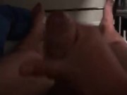Quickie 1 min Wank and Cumshot