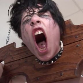 Sexy amateur french fetish couple getting rough sex and bdsm game