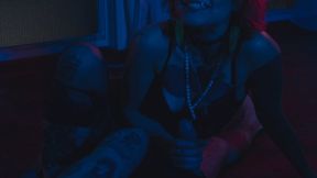 Sora and Baderna feet worship and cum