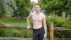 Hard Hung Ripped Twink JERKS IT for Glory – CorbinFishers Hottest Scene 18+