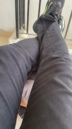 holding my cigrattes as a footstool.....findom paypig findomuk walletdrain cuck cashmaster alphamaster footdom