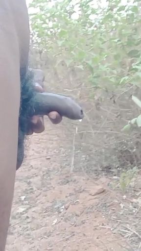 Rajesh Playboy 993 Outdoor Pissing in the Jungle Outside   Clip 1