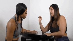 Armwrestlers (Megan vs Kendra)