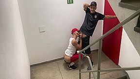 Encontrei Twink Pauzudo Passivo Na Escada Do Predio - Anal Orgasm
