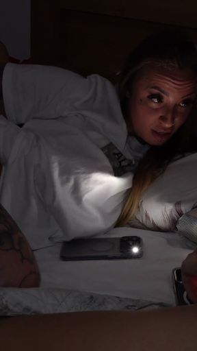 Hot MILF Quietly Fucked the Stepbro of Her Petite GF Anabel Busty. Sex and Dirty Talk