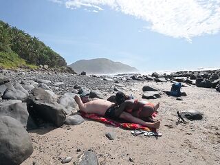 Whispers on a Wind-Kissed Shore Black Swan rides white cock...HARD