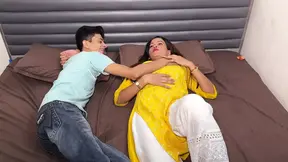 stepmom advantage of stepmother seeing her alone and has sex with her