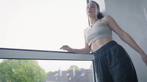 former catwalk model tanya caught in public!