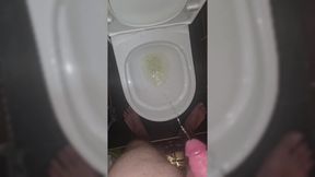 Jimbob Pissing in Toilet