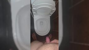 Jimbob Pissing in Toilet