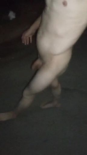 Pissing and Walking Naked