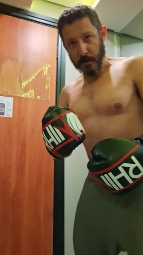 Gouine Wrestler - POV Muscle Worship Training Session