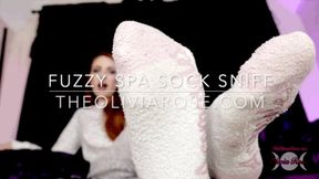 Fuzzy Spa Socks Sniff (MP4 SD)