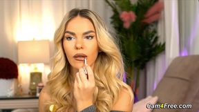 Hot Blonde Tease in Control