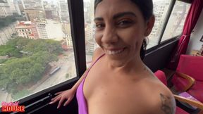 Unfaithful Wife Fulfilling Fantasy of Giving Her Pussy to 2 Guys