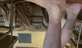 horney bitch wanks off again