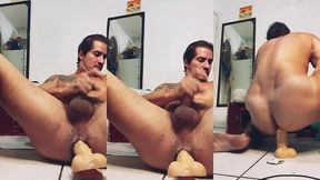 brincando sozinho