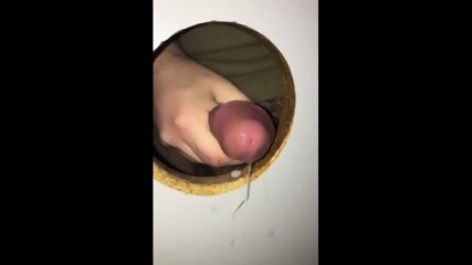 Shooting my load on the cocksucker s tongue at GH