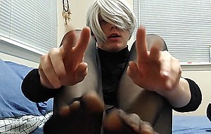 Self foot worship