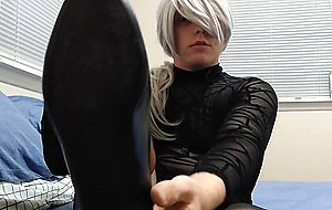 Self foot worship