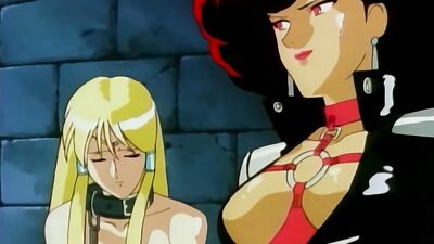 Kinky master pounds submissive blonde anime MILF in wild BDSM cartoon