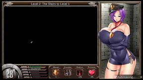 karryn s prison [pornplay hentai game] ep.13 a good prison monster and bbc blowbang