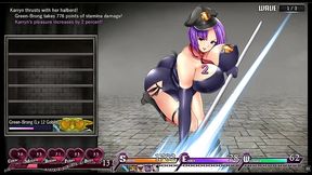 karryn s prison [pornplay hentai game] ep.13 a good prison monster and bbc blowbang