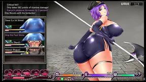 karryn s prison [pornplay hentai game] ep.13 a good prison monster and bbc blowbang