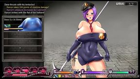 karryn s prison [pornplay hentai game] ep.13 a good prison monster and bbc blowbang