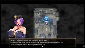 karryn s prison [pornplay hentai game] ep.13 a good prison monster and bbc blowbang