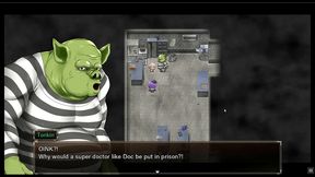 karryn s prison [pornplay hentai game] ep.13 a good prison monster and bbc blowbang