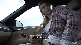 Public agent - swedish hitchhiker is a fantastic nail