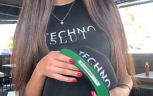 Big tits petite teen eliza ibarra wet pussy fucked on instagram