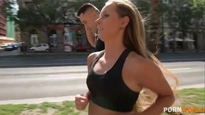 Kinky blonde Kinuski gets a hardcore ass fucking just the way she likes GP1388