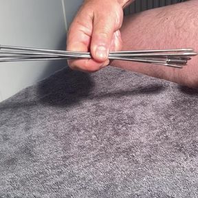 Multiple urethral sounding