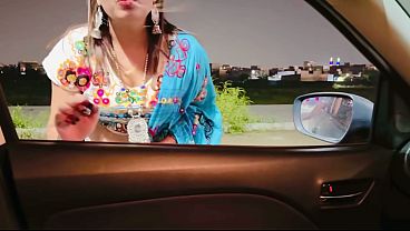 Gave a lift and slapped a hot Garba girl, had a lot of fun, full Hindi audio, met a Garba girl on the way